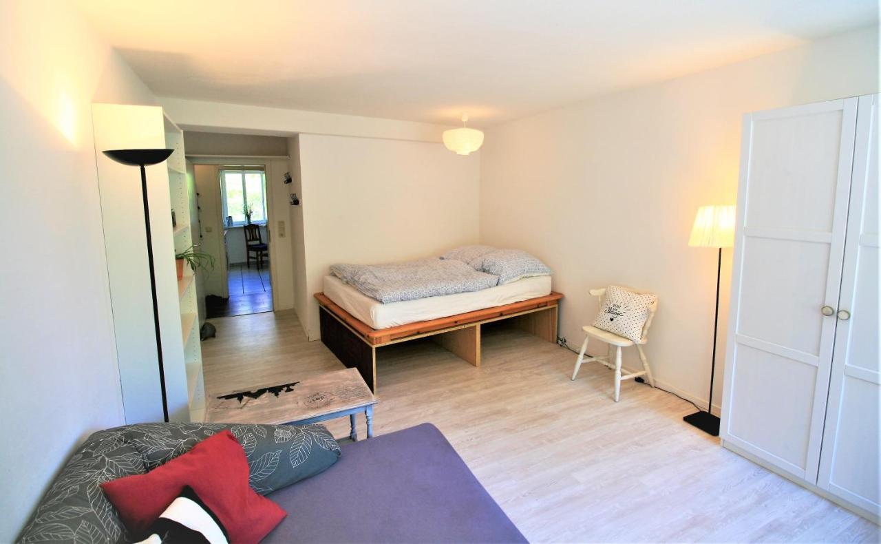 Zentrale Ferienwohnung „Treibholz“ Im Sonnenblumenhaus Flensburg Exteriör bild