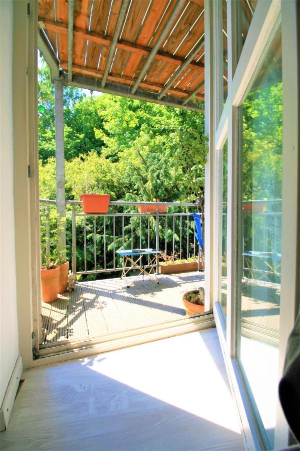 Zentrale Ferienwohnung „Treibholz“ Im Sonnenblumenhaus Flensburg Exteriör bild