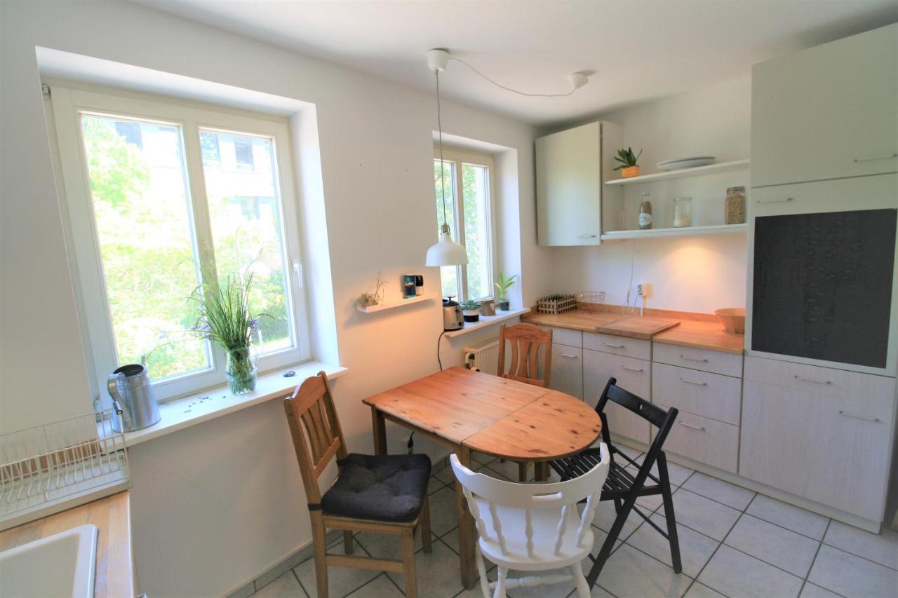 Zentrale Ferienwohnung „Treibholz“ Im Sonnenblumenhaus Flensburg Exteriör bild
