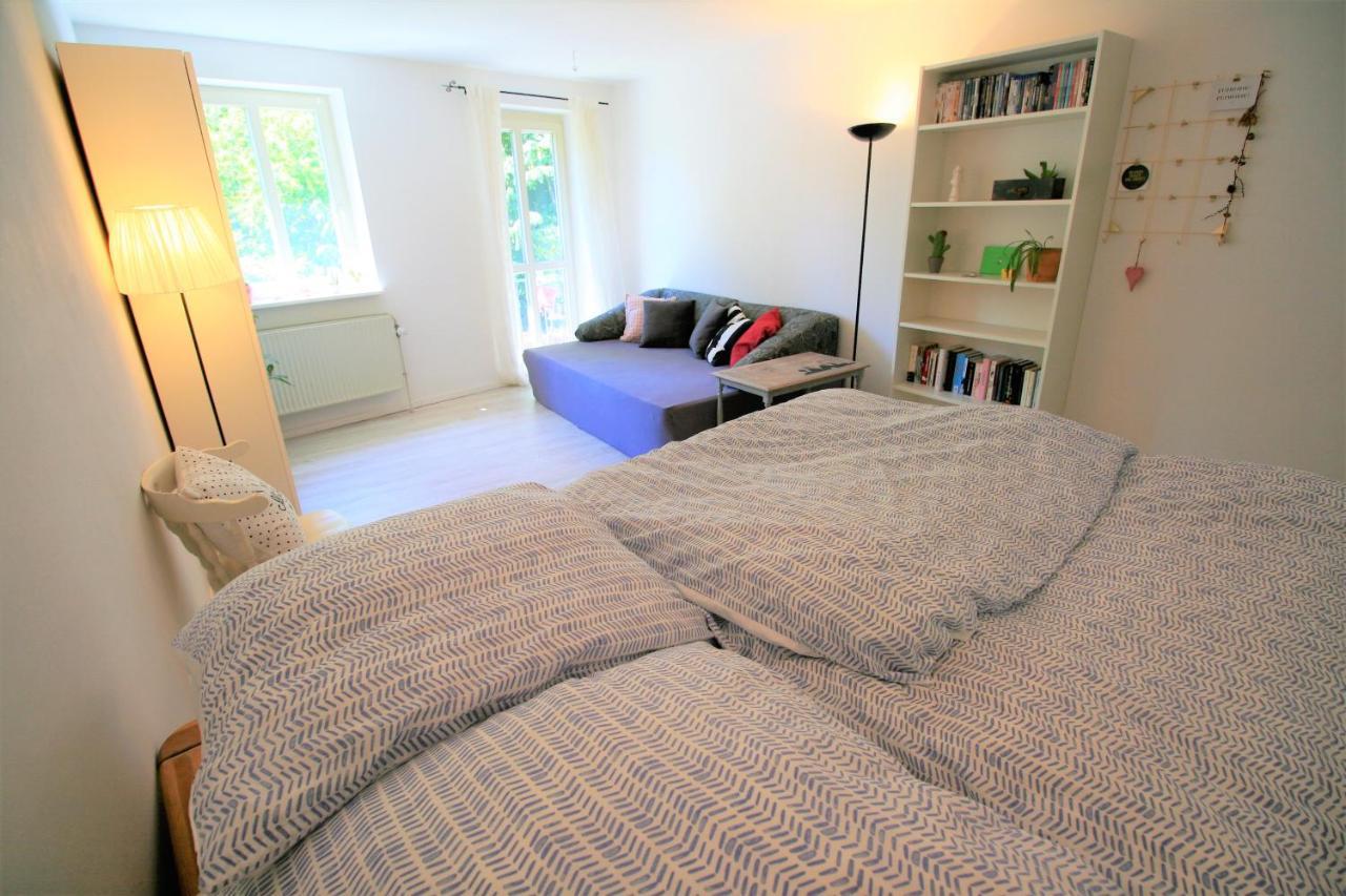 Zentrale Ferienwohnung „Treibholz“ Im Sonnenblumenhaus Flensburg Exteriör bild